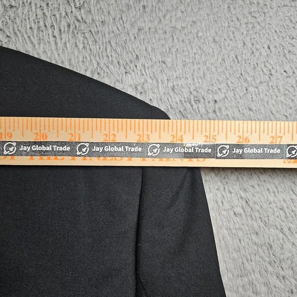 Linea Uomo 54L‎ 2PC Tuxedo Men Pants 50 x 28 Wool Black